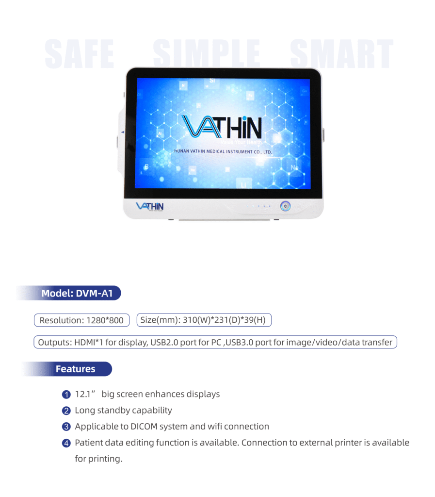 MONITOR DE VIDEO DIGITAL VATHIN